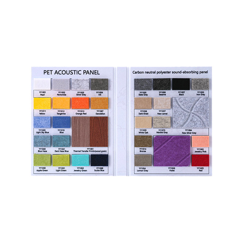 Brannbestandig rillet polyesterfiber lydabsorberende plate, for kino/KTV akustisk behandling