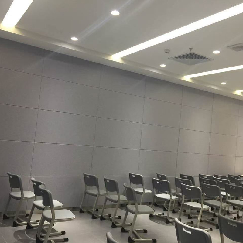 Brannbestandig rillet polyesterfiber lydabsorberende plate, for kino/KTV akustisk behandling