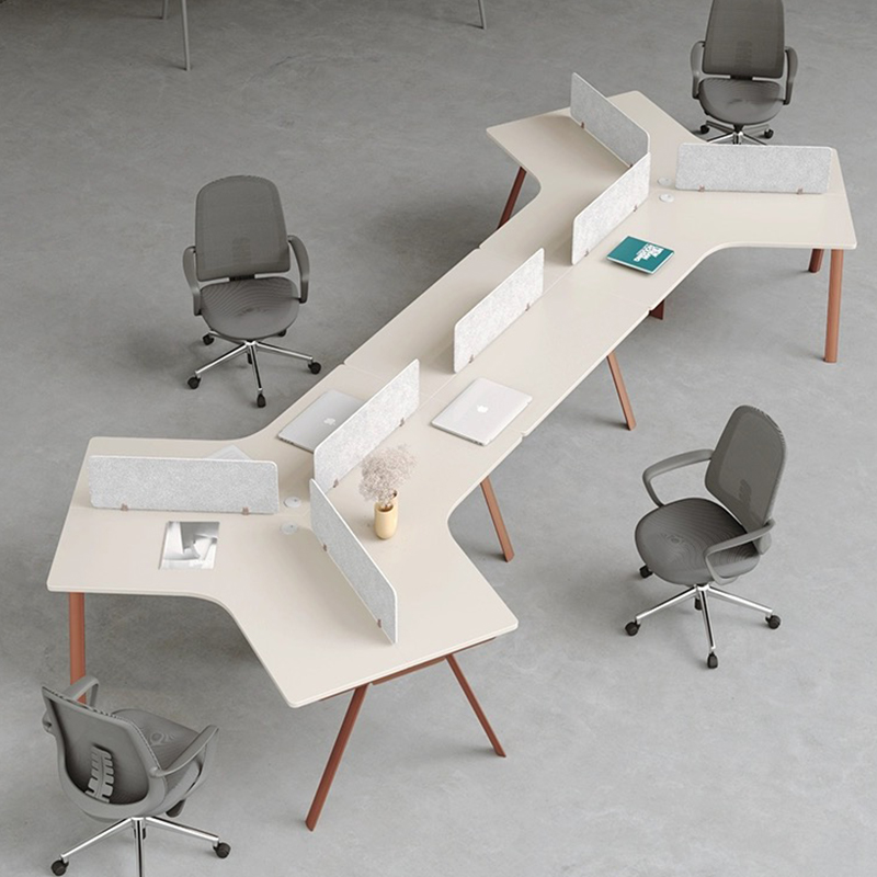 Akustisk skrivebordsdeler Støyreduserende skrivebordspersonvernpanel for studenter Bord stående lydisolerte skillelinjer Desktop