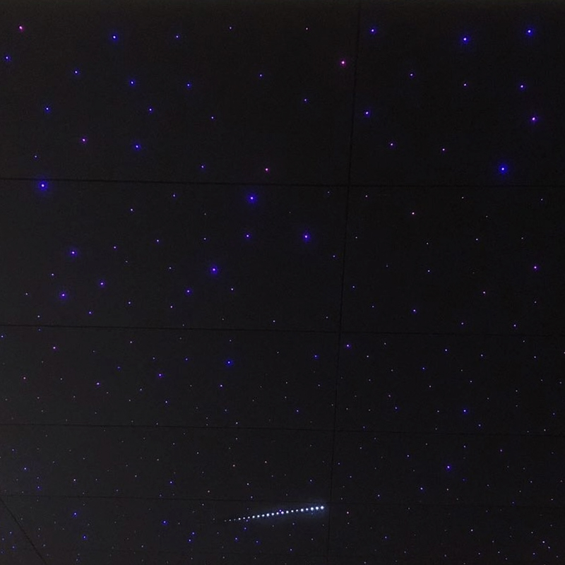 Spesonic akustisk fiberoptisk stjernetakpanel Akustisk stjernetak polyesterfiber Starlight Spesonic akustisk fiberoptisk stjernetakpanel Akustisk stjernetak polyesterfiber Starlight