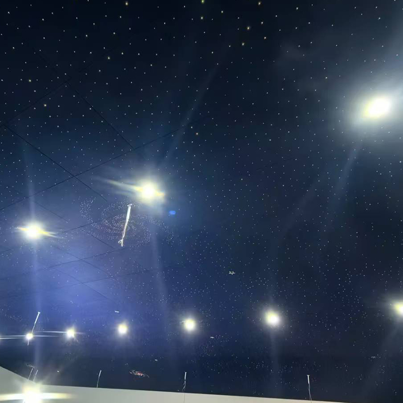 Spesonic akustisk fiberoptisk stjernetakpanel Akustisk stjernetak polyesterfiber Starlight Spesonic akustisk fiberoptisk stjernetakpanel Akustisk stjernetak polyesterfiber Starlight