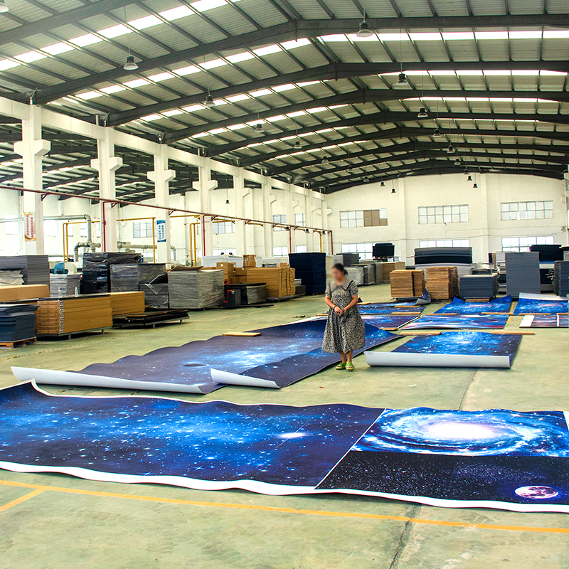 Sømløst stjernetak – tilpassbar, enkel installasjon, lydabsorberende for kinoer/hoteller Sømløst stjernetak – tilpassbar, enkel installasjon, lydabsorberende for kinoer/hoteller