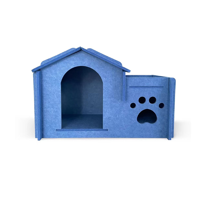 Moderne akustisk katteseng for kjæledyr absorberer støy og ekko for stue eller leilighet Grafisk designløsning