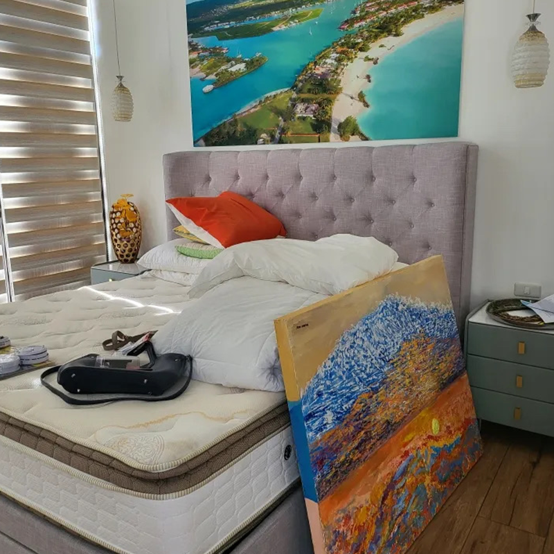 HD Heat Transfer Akustiske veggmalerier - Tilpassbare, støyreduserende, ideell for skoler/auditorier