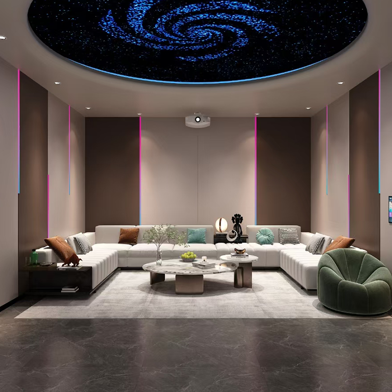 Tilpassbar hjemmekino – moderne, lydabsorberende, fabrikkdirekte for stuer/soverom