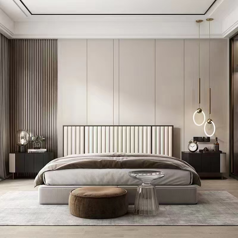 Dekorative lydabsorberende fiber akustiske paneler Polyester filt akustiske veggpaneler