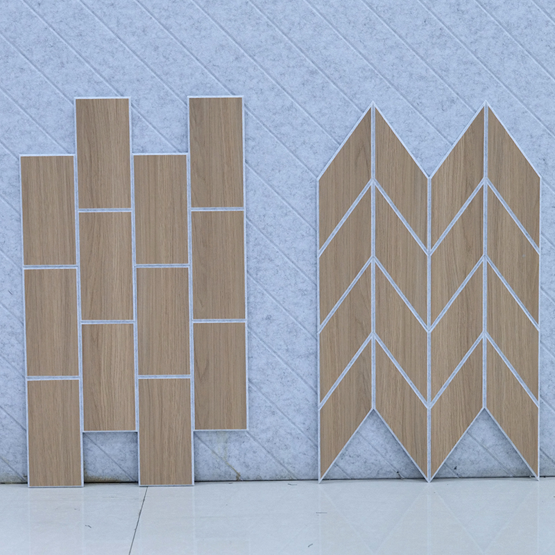 Premium moderne design akustiske trepaneler for hjemmekontor skolehotell Utmerket lydabsorberende veggpaneler